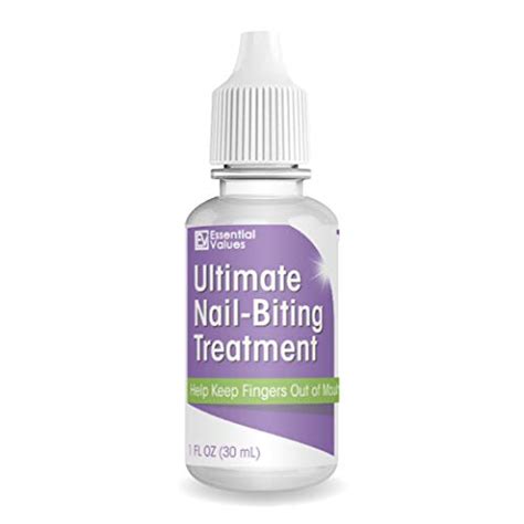 Ultimate Nail-Biting Treatment (1 FL OZ), Stop Nail Biting & Prevent T – Essential Values