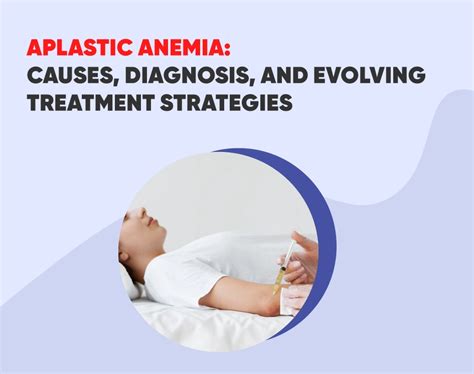 Aplastic Anemia: Causes, Diagnosis, and Evolving Treatment Strategies