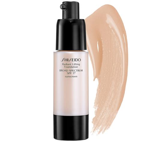 Shiseido Radiant Lifting Foundation SPF 17 COLOR: D20 RICH BROWN NEW - Foundation