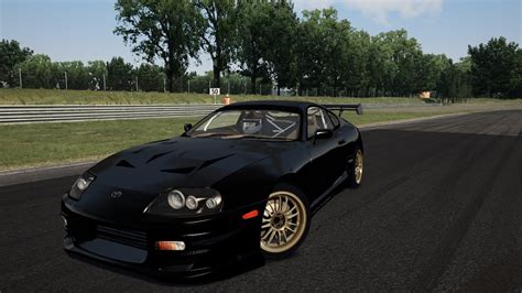 Assetto Corsa - Toyota Supra 2JZ Twin Turbo Drift + DOWNLOAD - YouTube