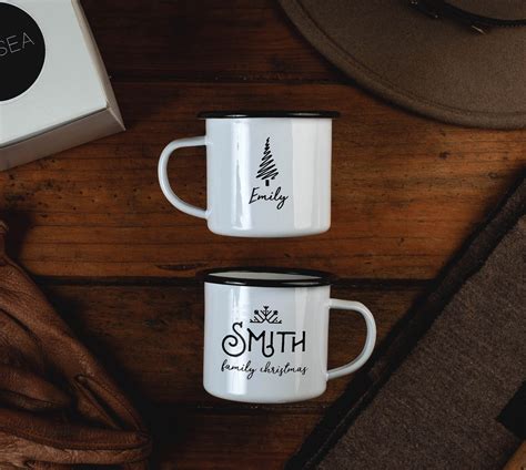 Christmas Mugs Family Camping Mugs Matching Family Christmas - Etsy