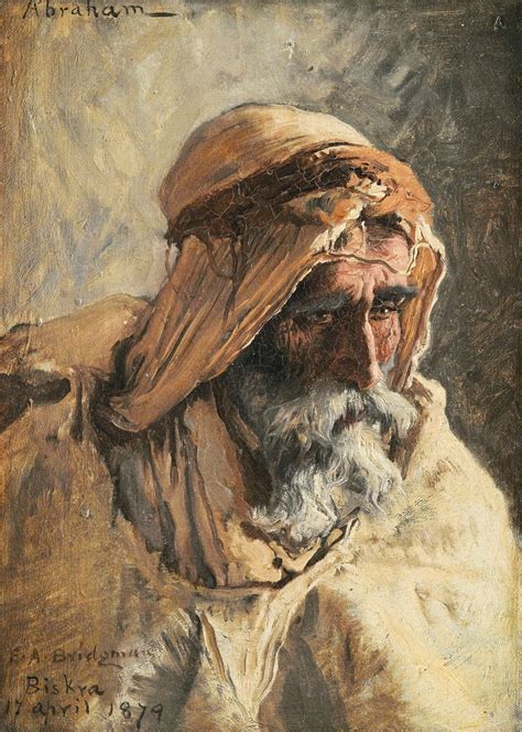 Abraham, 1879, Frederick Arthur Bridgman | Bridgman, Frederick, Art