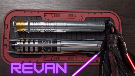 Darth Revan's Neopixel Lightsabers - YouTube