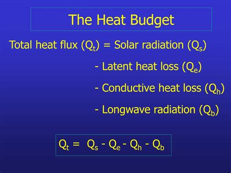 PPT - The Global Heat Budget PowerPoint Presentation, free download ...