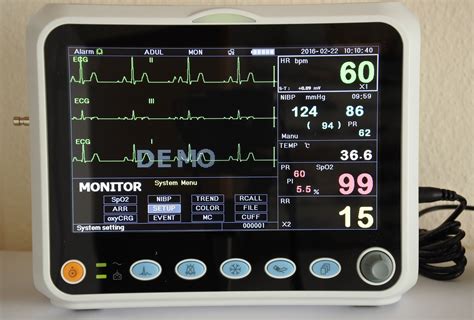 Cardiovascular diagnostics ECG Patient Monitoring systems