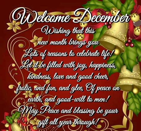 Happy New Month Of December Quotes - ShortQuotes.cc