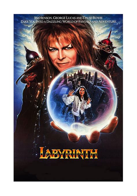 Labyrinth Movie Poster 1986 Vintage Posters | Etsy