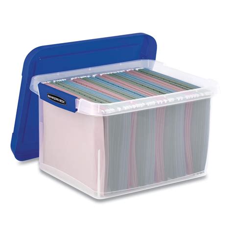 Heavy Duty Plastic File Storage by Bankers Box® FEL0086201 | OnTimeSupplies.com