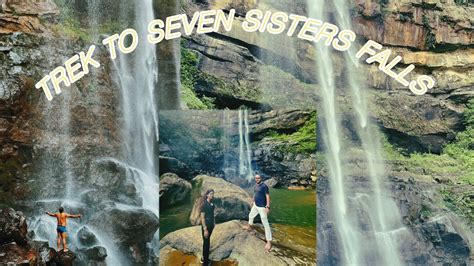 Seven sisters falls trekking// sohra // polo orchid cherrapunjee // waterfalls - YouTube