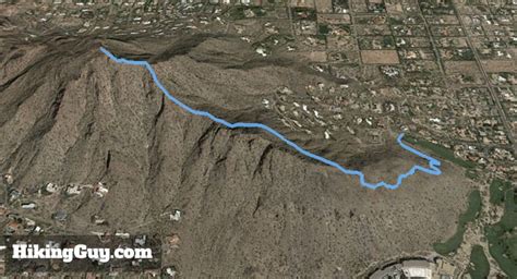 Camelback Mountain Hike - Cholla Trail - HikingGuy.com