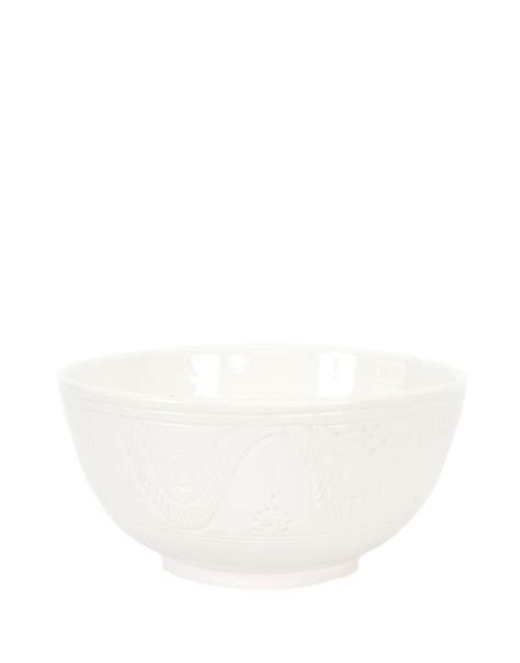 Fair Trade Ceramic Salad Bowl - White | The Little Market