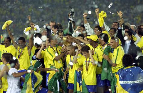 BT Football. 2002 FIFA World Cup Final. Yokohama, Japan. 30th June 2002. Germany 0 v Brazil 2 ...