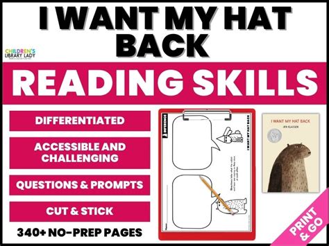 I Want My Hat Back Activities - Reading Comprehension Activities KS 1 & 2 | Teaching Resources