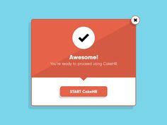 Simple Modal Window by serhat ozirik Web Design, App Ui Design, User ...