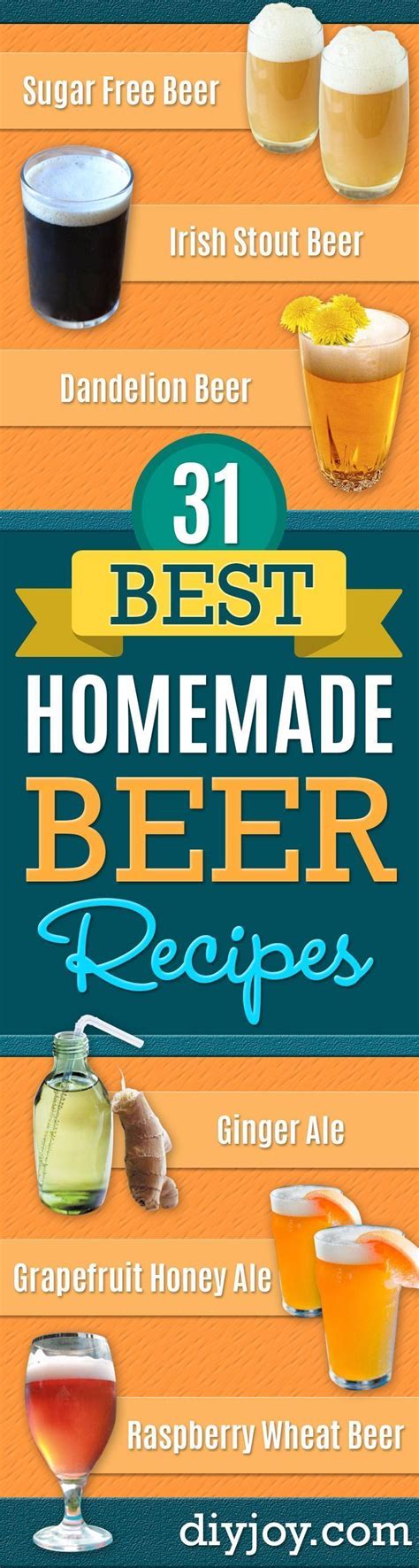 Best Homemade Beer Recipes - Easy Homebrew Drinks and Brewing Tutorials for Craft Beers Made at ...