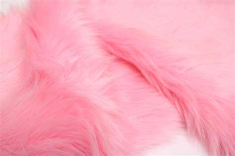 BABY PINK Faux Fur 2 Pile Faux Fur Leather Sheets | Etsy