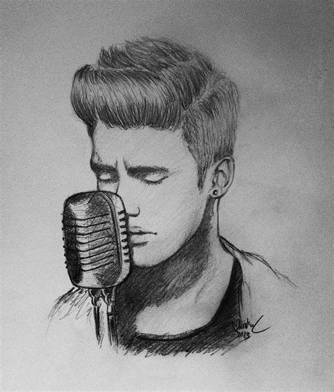 Justin Bieber - Drawing Skill