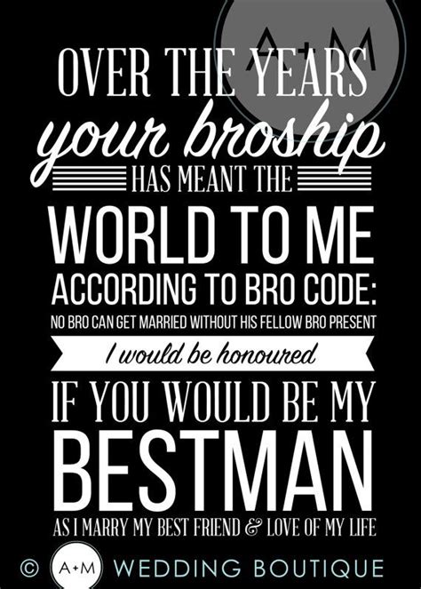 Will You Be My Groomsman, Cards, Best Man, Wedding Party, (Set of 2), 5x7 BROSHIP | Be my ...