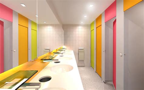 Stature Toilet Cubicle Range - Lan Services | School bathroom, Restroom design, Public bathrooms