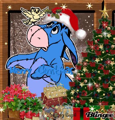 eeyore's christmas bird Picture #77667196 | Blingee.com