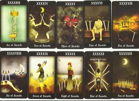 Priskha's Tarot Notes: THE MINOR ARCANA --- THE SUIT OF SWORDS MEANINGS