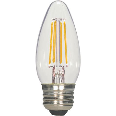 SATCO PRODUCTS, INC. S21707 Satco B11 Medium Traditional LED Decorative Light Bulb - Family Hardware