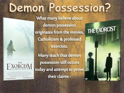 PPT - What Does The Bible Say About Demon Possession? PowerPoint ...