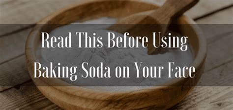 [WARNING] Why You Should Stop Using Baking Soda On Your Skin!