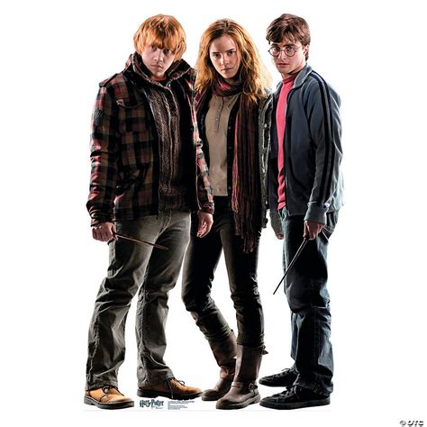 Harry Potter™ Ron, Hermione & Harry Stand-Up | Oriental Trading