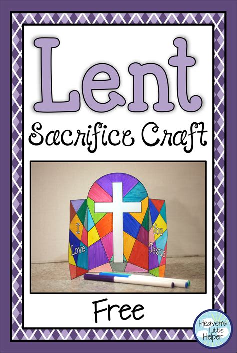 Lent Activities For Kids Printable Free