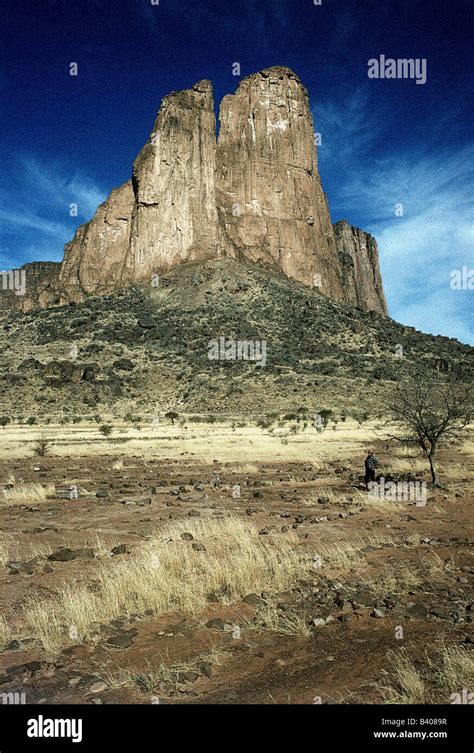 geography / travel, Mali, West Africa, Africa, Hombori mountains "hand ...