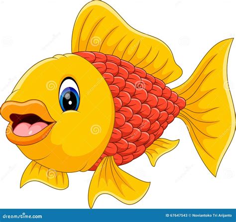 Cute Fish Cartoon | CartoonDealer.com #30892268