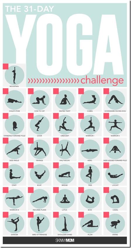 30 Day Yoga Challenge - Run Eat Repeat