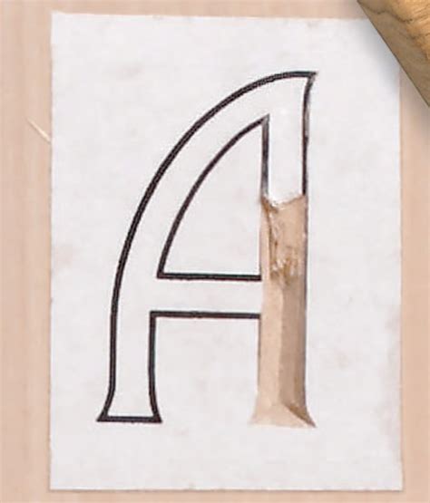 Wooden Carving Letters In Wood PDF Plans