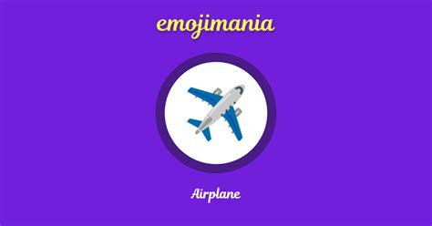 Airplane emoji Copy & Paste - Emojimania