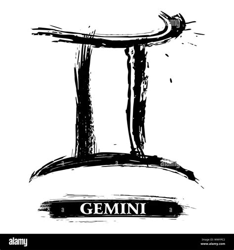 Gemini symbol hi-res stock photography and images - Alamy