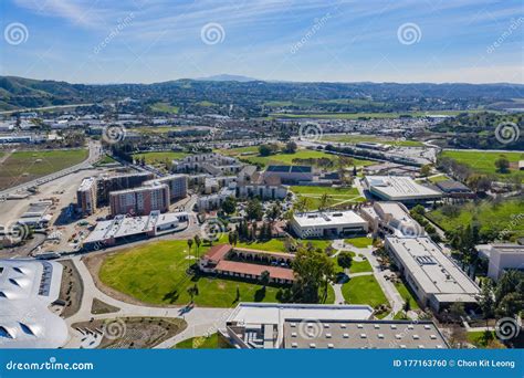 Aerial View of the Cal Poly Pomona Campus Editorial Image - Image of downtown, county: 177163760