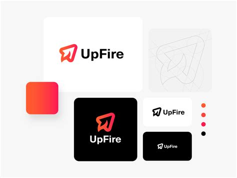 UpFire - logo design by Jacek Janiczak for tonik on Dribbble