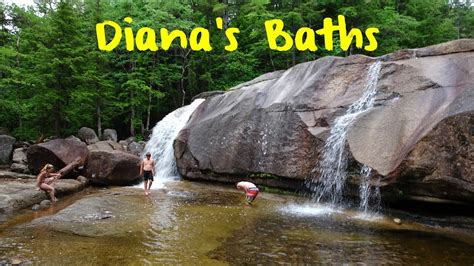 Nature's Waterpark: Diana's Baths - YouTube