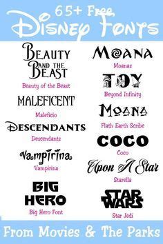 280 Best Disney Fonts ideas | disney font, fonts, disney