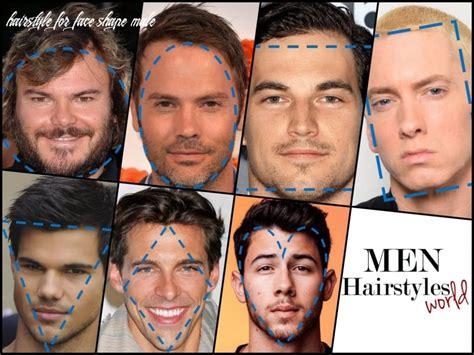 11 Hairstyle For Face Shape Male | Face shape hairstyles, Square face hairstyles, Heart face shape