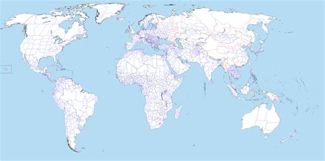 Blank map of the world with countries & their subdivisions [4504x2234] : r/MapPorn