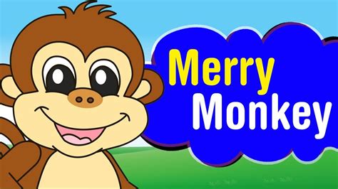 Merry Monkey Phonic Rhymes | #ChildrenRhymes | Phonics Rhymes For Kids, - YouTube