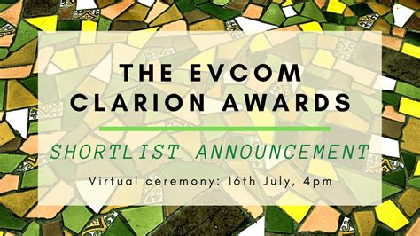 EVCOM Clarion Awards 2020 Shortlist - Evcom