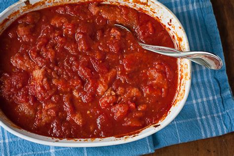 southern-style stewed tomatoes | the merry gourmet