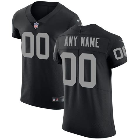 Oakland Raiders Nike Vapor Untouchable Custom Elite Jersey - Black # ...