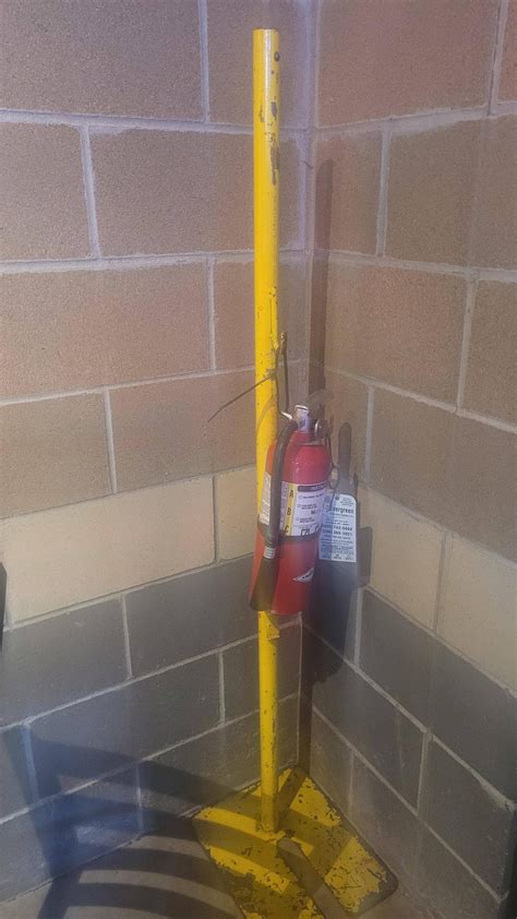 Got the fire extinguisher installation OSHA compliant boss. : r/NotMyJob