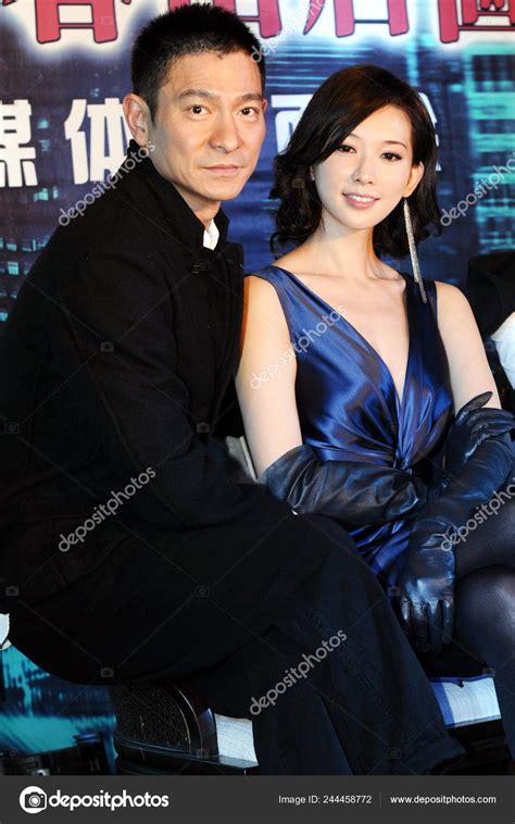 Taiwanese Model Actress Lin Chi Ling Hong Kong Singer Actor — Stock Editorial Photo ...