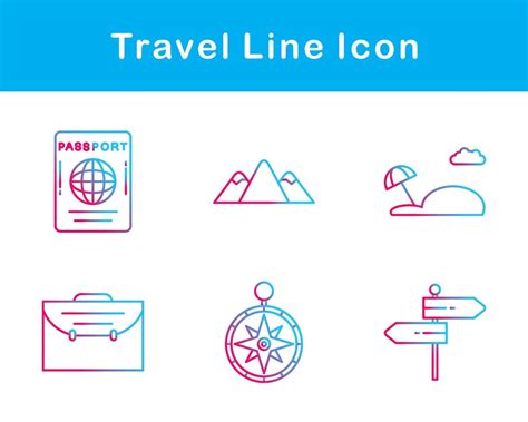 Travel Vector Icon Set 20871764 Vector Art at Vecteezy