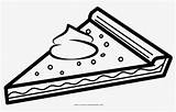 Pie Slice Coloring Page  Of Pie Outline Free Transparent sketch template